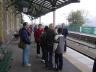 [Waiting at the station]